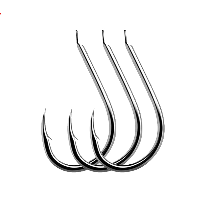Fishing Hook Circle - 100 pz/lotto 7 dimensioni spinato ami
