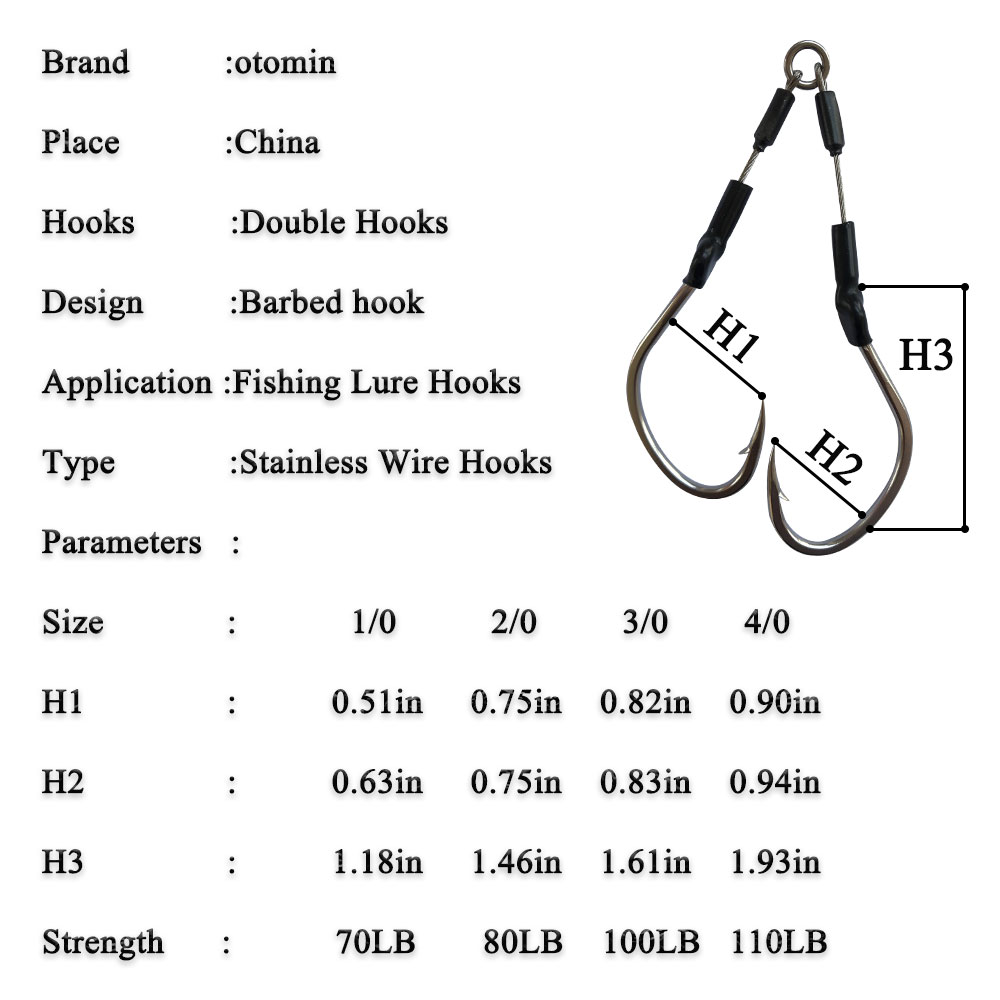 2 paia/borsa Lento Veloce Jigg - Fishing Hook Assortment recensione e prezzo