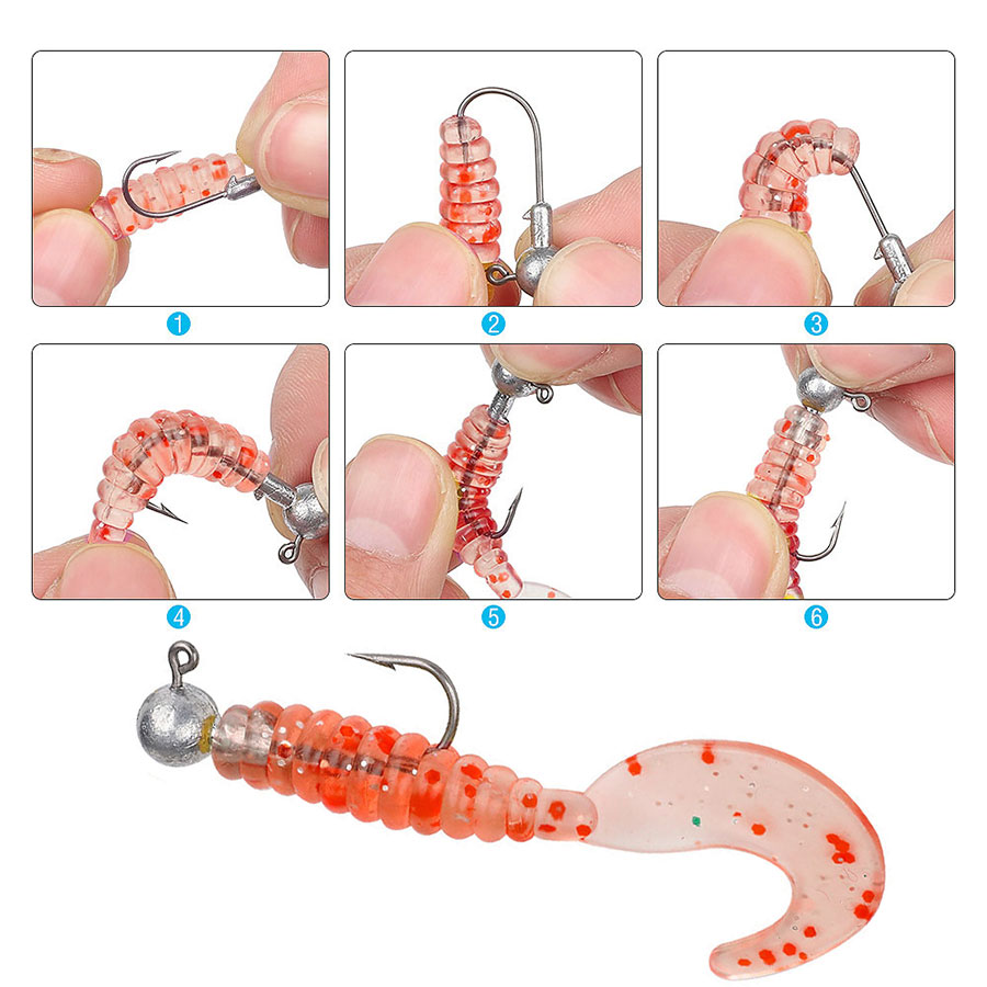 Amo da pesca con testa jig da  - Fishing Hook Assortment recensione e prezzo