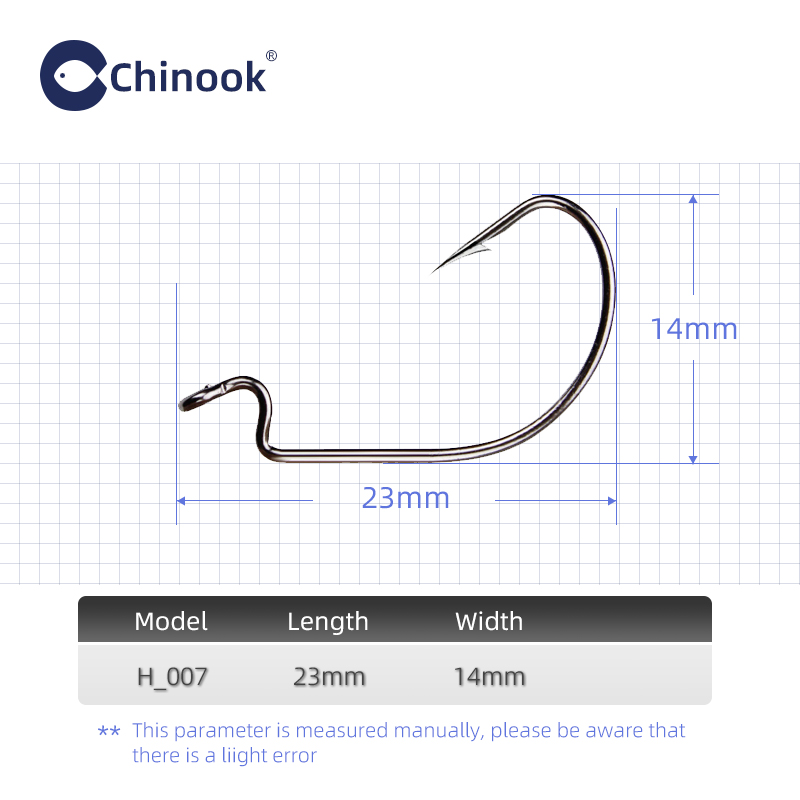 Chinook 20 pz Verme largo Ganc - Fishing Hook Barbless recensione e prezzo