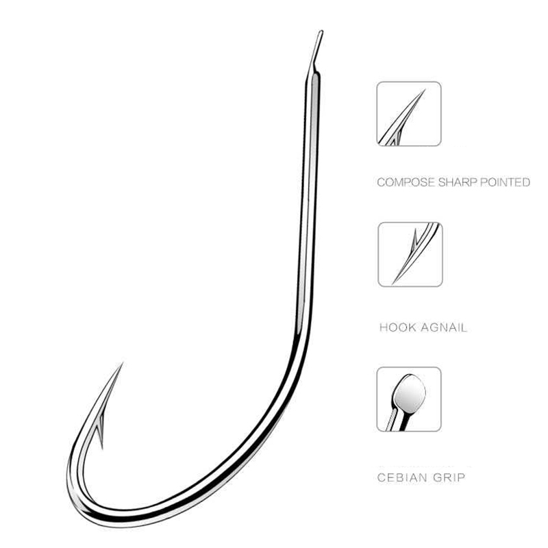 100 pz/scatola Iseama Circle C - Fishing Hook Circle recensione e prezzo