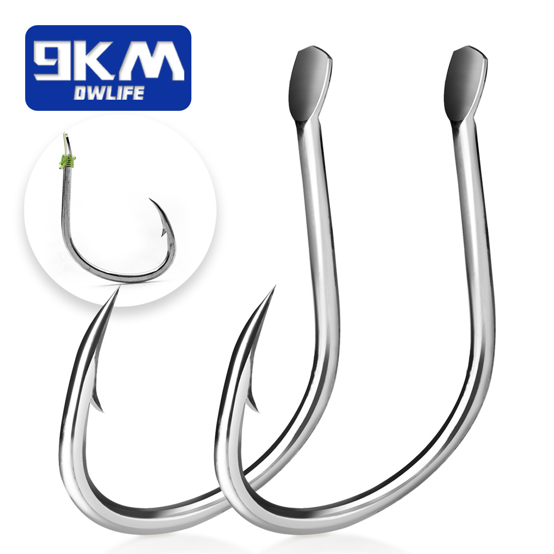 9KM Ganci per esche vive Ami d - Fishing Hook Circle recensione e prezzo