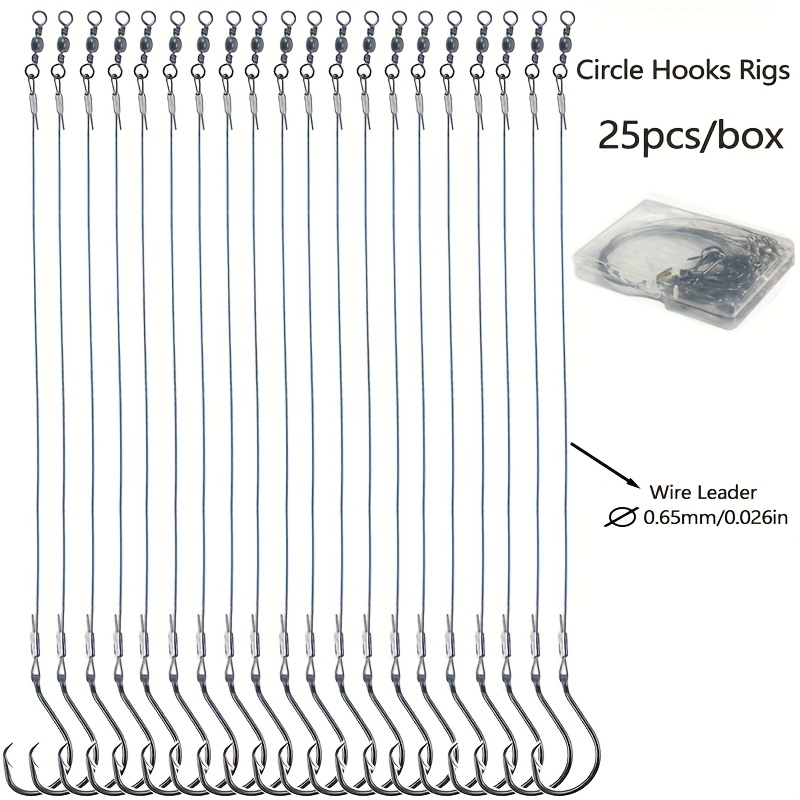 25 Pezzi di Ami Circolari Rinf - Fishing Hook Circle recensione e prezzo